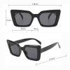 Techsuit - Sunglasses (5277) - for Women with PC Frame and Lens, Square Shape - Leopard / Brown