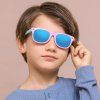Techsuit - Kids Polarized Sunglasses (D802) - UV Protection - Red / White / Green