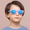 Techsuit - Kids Polarized Sunglasses (D802) - UV Protection - Red / White / Green