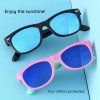 Techsuit - Kids Polarized Sunglasses (D802) - UV Protection - Red / White / Green
