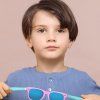 Techsuit - Kids Polarized Sunglasses (D802) - UV Protection - Red / White / Mercury