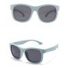 Techsuit - Sunglasses Polarised (8306-C32) - for Babies, Square Shape - Blue / Pink