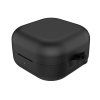 Techsuit - Silicone Case - for Samsung Galaxy Buds 4 / Buds 4 Pro, Smooth Ultrathin Material - Black
