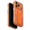 UNIQ - Heldro Air MagClick - iPhone 17 Pro Max - Clear / Orange