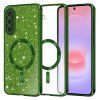 Techsuit - Luxury Glitter MagSafe - Samsung Galaxy A37 5G - Deep Green