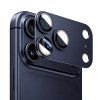 Blueo - Integrated Metal Camera Lens Protector - iPhone 17 Pro - Deep Blue