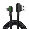 Mcdodo Kábel USB-Micro USB CA-5280 LED, 1,8 m (čierny)