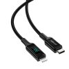 Acefast Kábel USB-C na Lightning C6-01, 30W, MFi, 1,2 m (čierny)