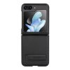 Nillkin Qin Kožený obal pre Samsung Galaxy Z Flip 5 (čierna)