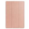 Techsuit Foldpro ochranné puzdro pre - Samsung Galaxy Tab S7 Plus / S8 Plus / S7 FE - Ružové zlatá