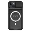Techsuit Power Pro MagSafe puzdro s power bank - iPhone 15 - 7000mAh - čierna