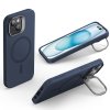 ESR Cloud Soft HaloLock Kickstand kryt na - iPhone 15 Plus - tmavo modrá