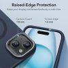 ESR Cloud Soft HaloLock Kickstand kryt na - iPhone 15 Plus - tmavo modrá