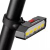 RockBros Svetlo na bicykel (TL1901WR30) - viacúčelové, nabíjateľná batéria 800mAh, diaľkové ovládanie smerového ukazovateľa, 100lm