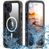 Waterproof IP68 MagSafe Case - iPhone 15 Plus - Black