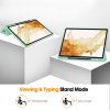 Techsuit Sklopný obal Flex Trifold (s držiakom na pero) - Samsung Galaxy Tab S7 Plus / S8 Plus - Matcha Zelená