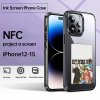 Techsuit SmartScreen NFC inteligentný obal - iPhone 14 Pro Max - Čierny