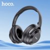 Hoco Bezdrôtové Slúchadlá (W37) - Bluetooth 5.3, Aktívne Potlačenie Hluku, Multipoint - Dymová Modrá