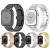 Techsuit remienok 32mm (W052) - Apple Watch 1/2/3/4/5/6/7/8/9/10/SE/SE 2 (38/40/41/42mm) - Zlatá