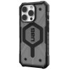 UAG Pathfinder Clear MagSafe - extrémne odolný kryt na iPhone 16 Pro - Popolavá