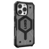 UAG Pathfinder Clear MagSafe - extrémne odolný kryt na iPhone 16 Pro - Popolavá