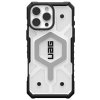 UAG Pathfinder Clear MagSafe - extrémne odolný kryt na iPhone 16 Pro - Ľadová