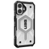 UAG Pathfinder Clear MagSafe - extrémne odolný kryt na iPhone 16 - Ľadová