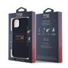 Red Bull Racing silikónový kryt s MagSafe a horizontálnym logom na iPhone 15 (RBHMP15S24SIHSRV) - tmavomodrý