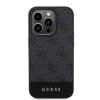Guess pevný kryt 4G Stripe Collection na iPhone 15 Pro (GUHCP15LG4GLGR) - sivý