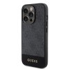 Guess pevný kryt 4G Stripe Collection na iPhone 15 Pro (GUHCP15LG4GLGR) - sivý