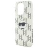 Karl Lagerfeld IML Luxury Electroplated kryt na iPhone 16 Pro (KLHCP16LHKLPCHT) - priesvitná Choupette Head