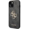 Guess pevný kryt 4G s veľkým kovovým logom na iPhone 15 Plus (GUHCP15M4GMGGR) - sivý