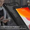 Techsuit Rugged TabShell Obal a Ochranné Sklo pre iPad 10.2 (2019/2020/2021) – Čierny