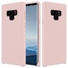 pink iquid silicone phone case for samsung n variants 5