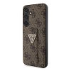 Guess Grip Stand 4G Triangle Strass (GUHCS24MPGS4TDW) kryt na Samsung Galaxy S24 Plus – Hnedý