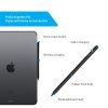 Fixed Stylus Pen Graphite Pro (FIXGRA2-BK) pre iPad – Hliníková zliatina, LED indikátor, čierny