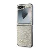Guess Glitter Script (GUHCZF6HGGSHD) ochranný obal - Samsung Galaxy Z Flip6 - Zlatý