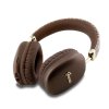 Guess Wireless Headphones GCUBE Metallic Script Logo bezdrôtové slúchadlá (GUBHK1GCTCSW) - Over-ear, Bluetooth 5.3, 400mAh - Hnedé