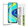 Techsuit 111D Full Cover / Full Glue Glass tvrdené sklo pre Xiaomi Redmi Note 9S / Note 9 Pro / Note 9 Pro Max – čierne (Black)