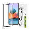 Techsuit 111D Full Cover / Full Glue Glass tvrdené sklo pre Xiaomi Redmi Note 10 Pro / Note 10 Pro Max – čierne (Black)