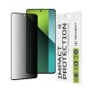 Techsuit 111D Privacy Full Glue tvrdené sklo pre Xiaomi Redmi Note 13 Pro 5G / Poco X6 – čierne (Black)