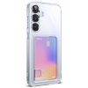 Ringke Fusion Card kryt s priečinkom na kartu pre Samsung Galaxy S25 Plus – Číry