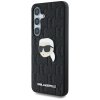 Karl Lagerfeld Hardcase Monogram Leather (KLHCS25MPGKLKIPK) kryt pre Samsung Galaxy S25 Plus – Karl Head Pin