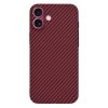 Techsuit Kryt Carbonite FiberShell pre iPhone 16 Plus – červená