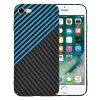 Techsuit Kryt Carbonite FiberShell pre iPhone 7 / iPhone 8 / iPhone SE 2, SE 2020 / iPhone SE 3, SE 2022 – modrá Pulse