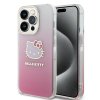Hello Kitty Kryt Hardcase IML Gradient Electrop Kitty Head pre iPhone 13 Pro – ružový