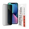 Techsuit Tvrdené sklo 111D Privacy Full Glue pre iPhone 13 / iPhone 13 Pro / iPhone 14 – čierne