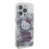 Hello Kitty Hardcase IML Kitty On Bricks Graffiti kryt na iPhone 15 Pro – biely