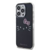 Hello Kitty Hardcase IML Kitty Face kryt na iPhone 15 Pro Max – čierny