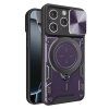 Techsuit CamGuard Pro kryt na iPhone 16 Pro – fialový